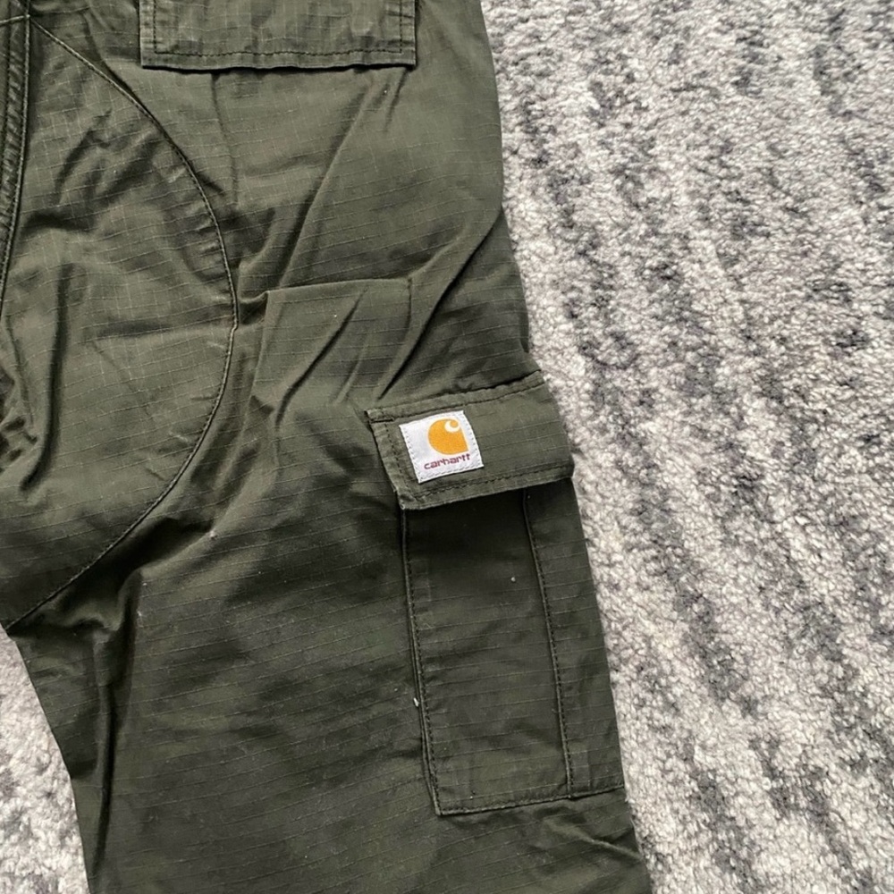 Carhartt Olive Green Cargo Pants